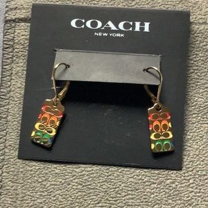 Coach earrings